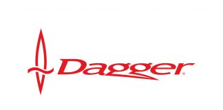Dagger logo displayed on the Dagger Super Ego kayak review