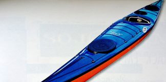Promotional image of the Azul Sultan kayak