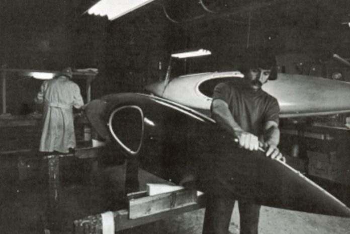 Making early Eddyline kayaks in the history of sea kayaking