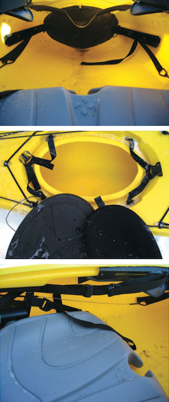 Details of the Necky Looksha V sea kayak