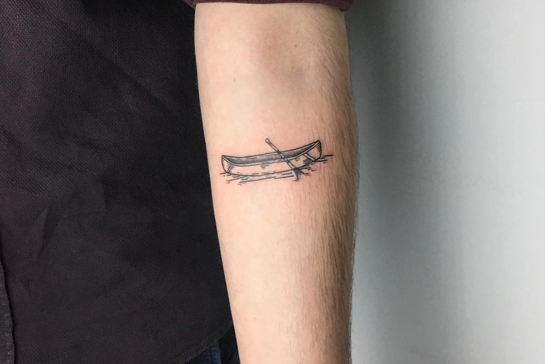 Canoe tattoo ideas