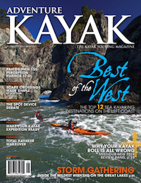 Cover of Adventure Kayak Magazine Spring 2011 issue