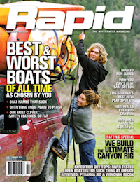 This article on building a canyon rig was published in the Early Summer 2012 issue of Rapid magazine.