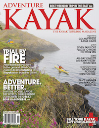 Cover of the Summer/Fall 2013 issue of Adventure Kayak Magazine