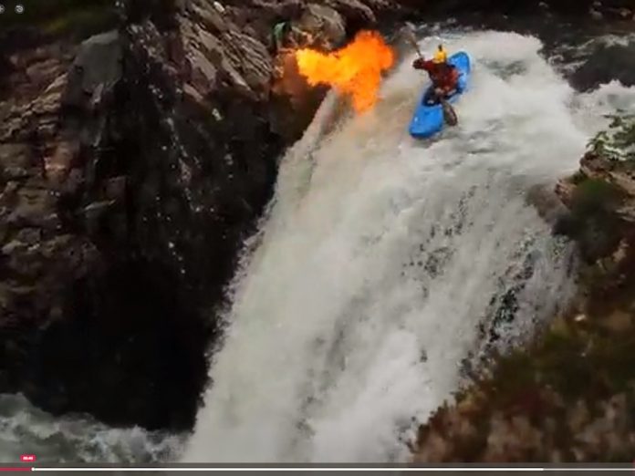Photo: Screen capture Crazy Norwegian Rapids