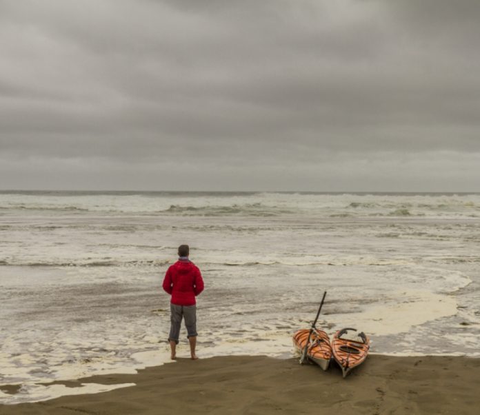 “The kayak snapped in half like a dry twig.” Photo: Daniel Fox
