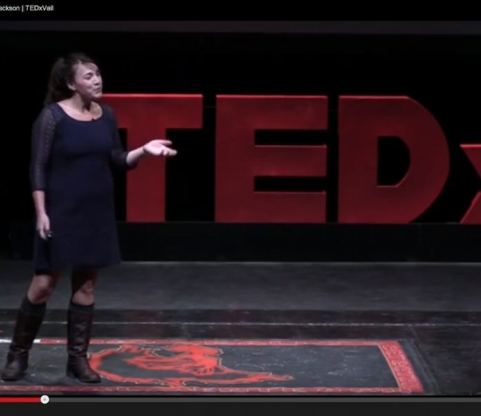 Photo: Screen capture Uncompromising | Emily Jackson | TEDxVail