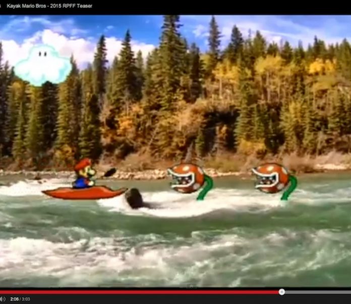 Photo: Screen capture Kayak Mario Bros - 2015 RPFF Teaser