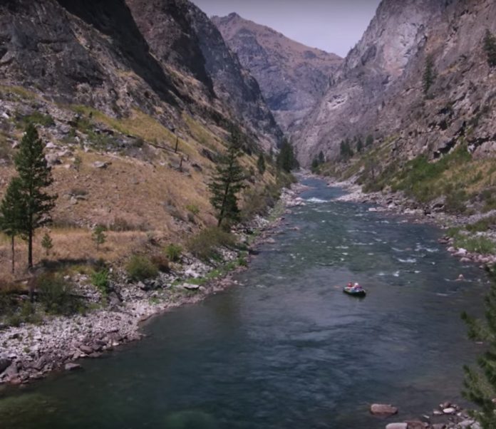 Video Still: In the Canyon of the River of No Return