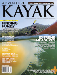 This article on the Bay of Fundy was published in the Spring 2014 issue of Adventure Kayak magazine.