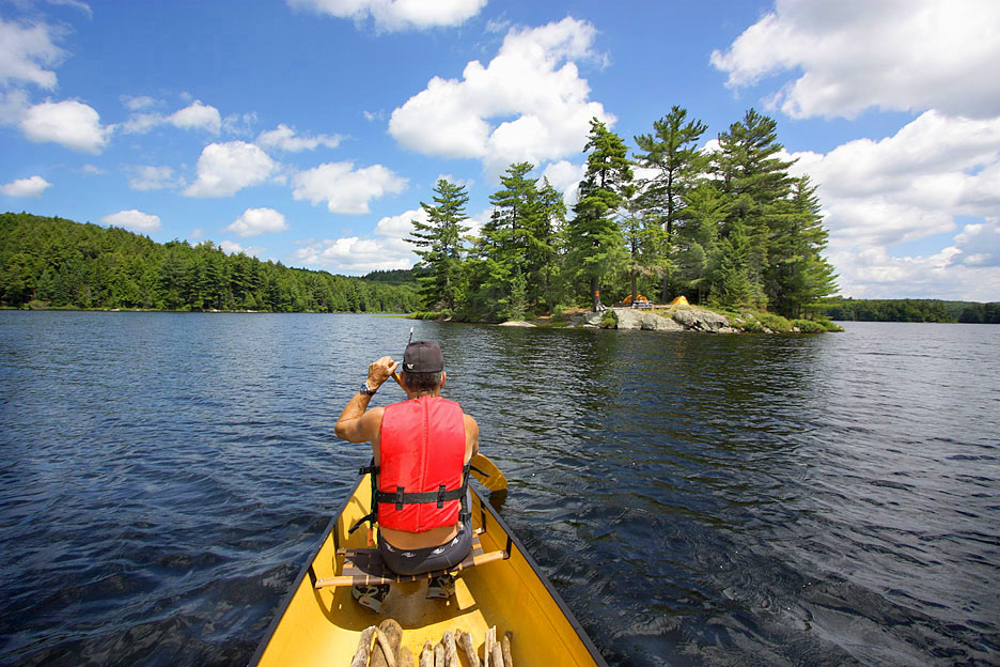 Algonquin Park canoeing