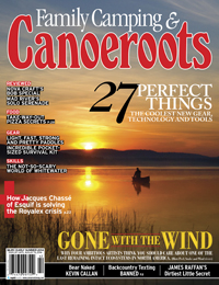 Cover of Canoeroots Magazine Early Summer 2014 issue