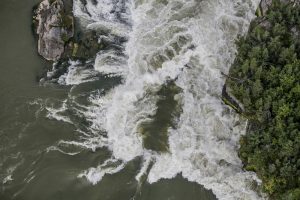 Beaver’s-eye view of White Mud Falls. | Photo: David Jackson