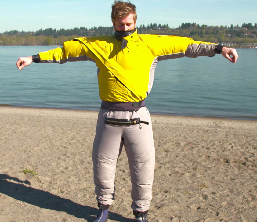 A dry suit will keep you dry, comfortable, and warm on or in the water.