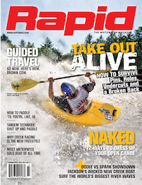 This article on extreme creek racing was published in the Summer/Fall 2010 issue of Rapid magazine.