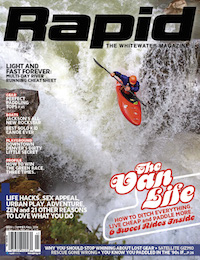 This article on introducing friends to whitewater was published in the Summer/Fall 2014 issue of Rapid magazine.