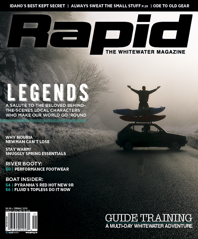 Cover of Spring 2015 issue of Rapid Magazine