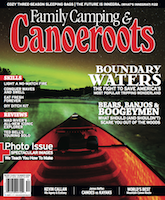Cover of the Early Summer 2015 issue of Canoeroots Magazine