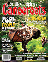 This article on canoeing with your pet was published in the Summer 2010 issue of Canoeroots magazine.
