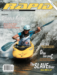 Cover of the Winter 2002 issue of Rapid Magazine