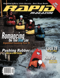 Cover of the Spring 2003 issue of Rapid Magazine