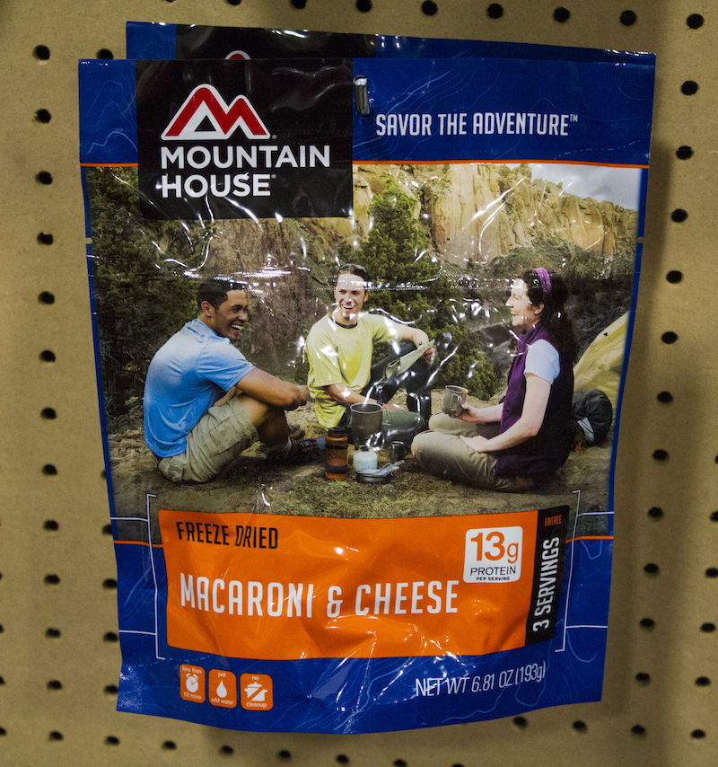 Mountain House meals