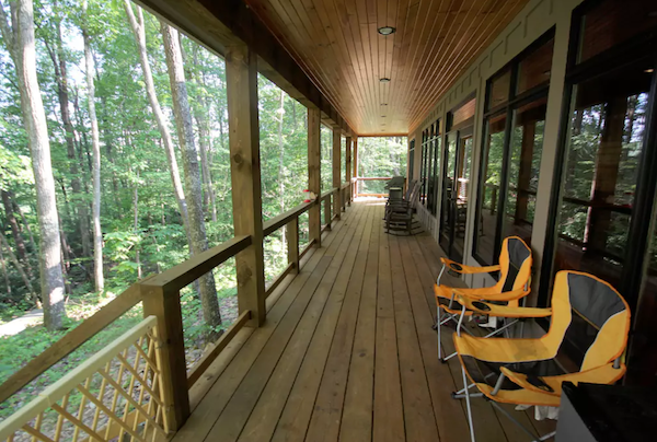 A home from Airbnb near the New River Gorge in WV