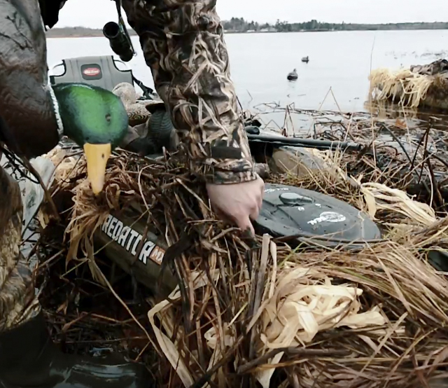 DIY Kayak Duck Blind - Old Town