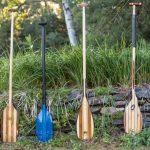 Whitewater Canoe Paddles For Adventure Seekers 4 canoe paddles standing in a row