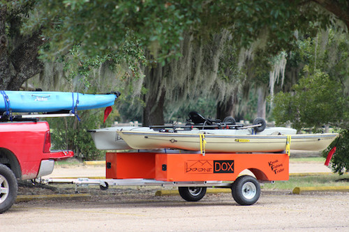 The Boonedox Kayak Fishing Trailer will change the way you fish.