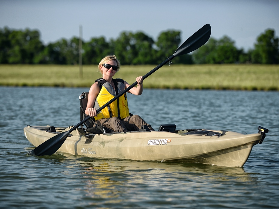 Old Town Predator Stand Up Fishing Kayak: LIVE DEMO! 