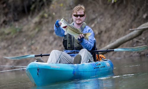Lance Coley is the expert at maps and finding new spots for the team to fish.