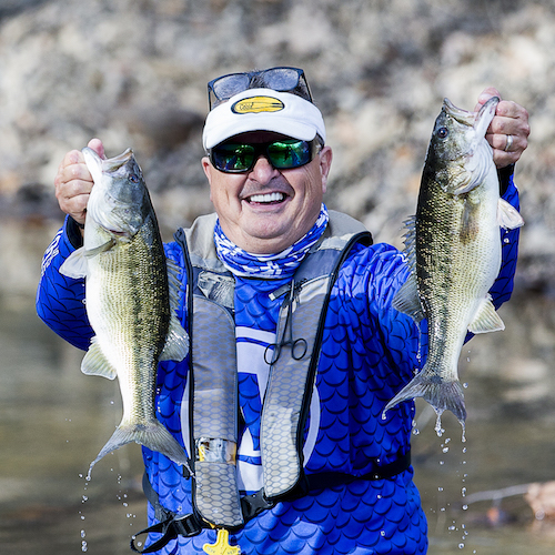 Tim Perkins has started designing his own spinnerbaits to catch more trophy bass.