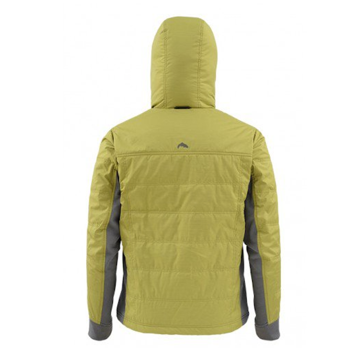 PrimaLoft Gold insulation in the new Simms Kinetic Jacket will keep you warm on even the coldest days.