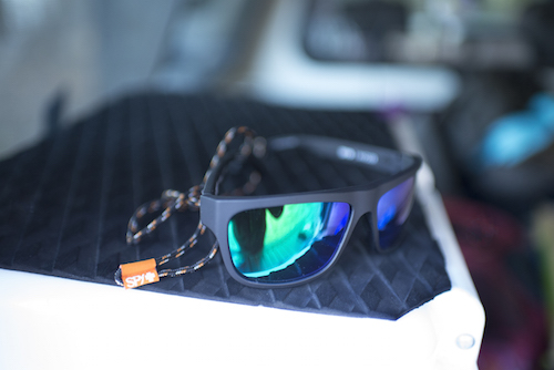 The Angler frames from Spy Optic even come with their own lanyard.