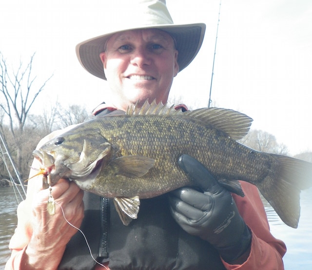 Tony Biller is well on his way to a Virginia Expert Level award after this big smallmouth bass catch. Tony Biller is well on his way to a Virginia Expert Level award after this big smallmouth bass catch. Photo: Tony Biller