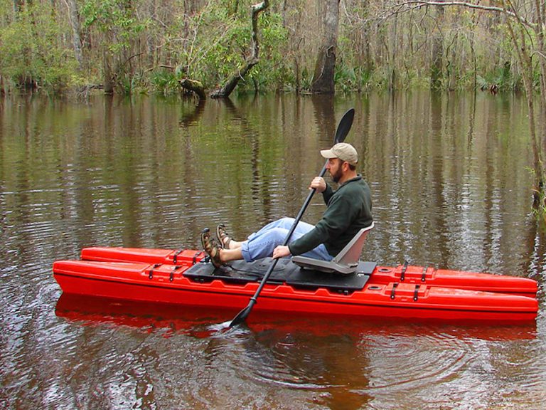 First Look Biyak, with Pedal Drive Kayak Angler