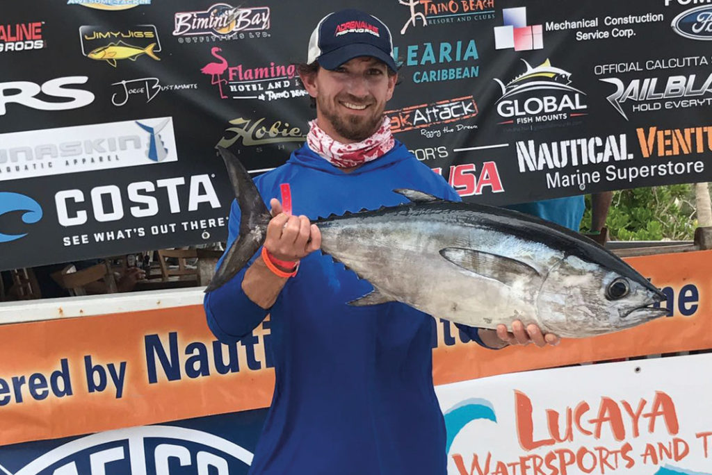 Jon Venarchick with his trophy fish