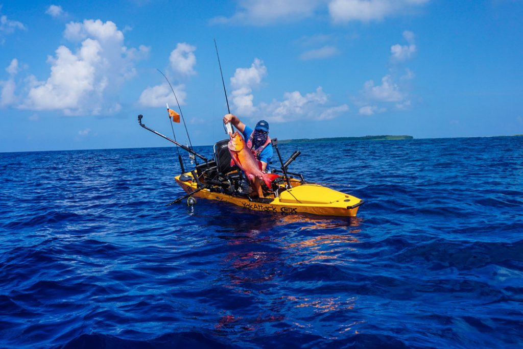 A Kayak Bass Angler Goes Fishing In Guam Kayak Angler