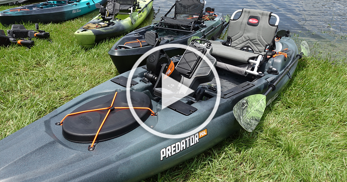 Old Town s Predator PDL Fishing Kayak Kayak Angler