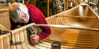 canoe builder Bill Miller