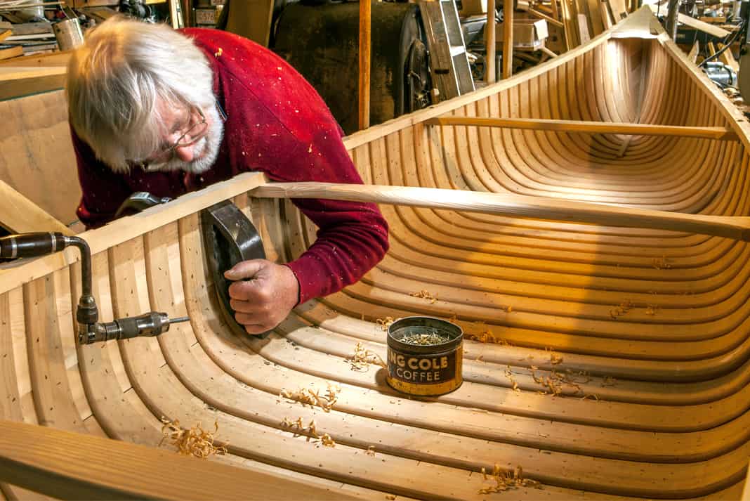 canoe builder Bill Miller