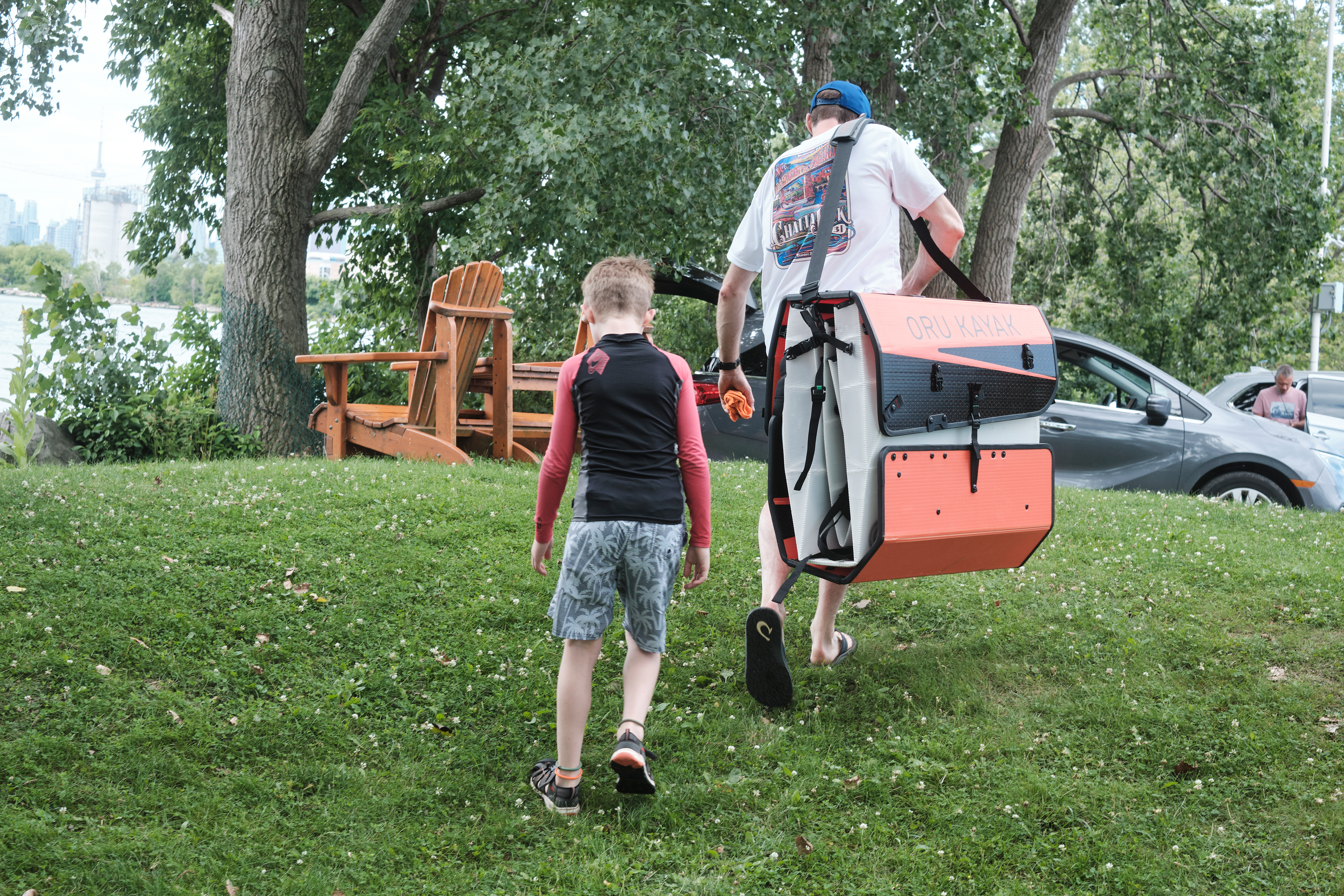 suitcase-sized folding kayak