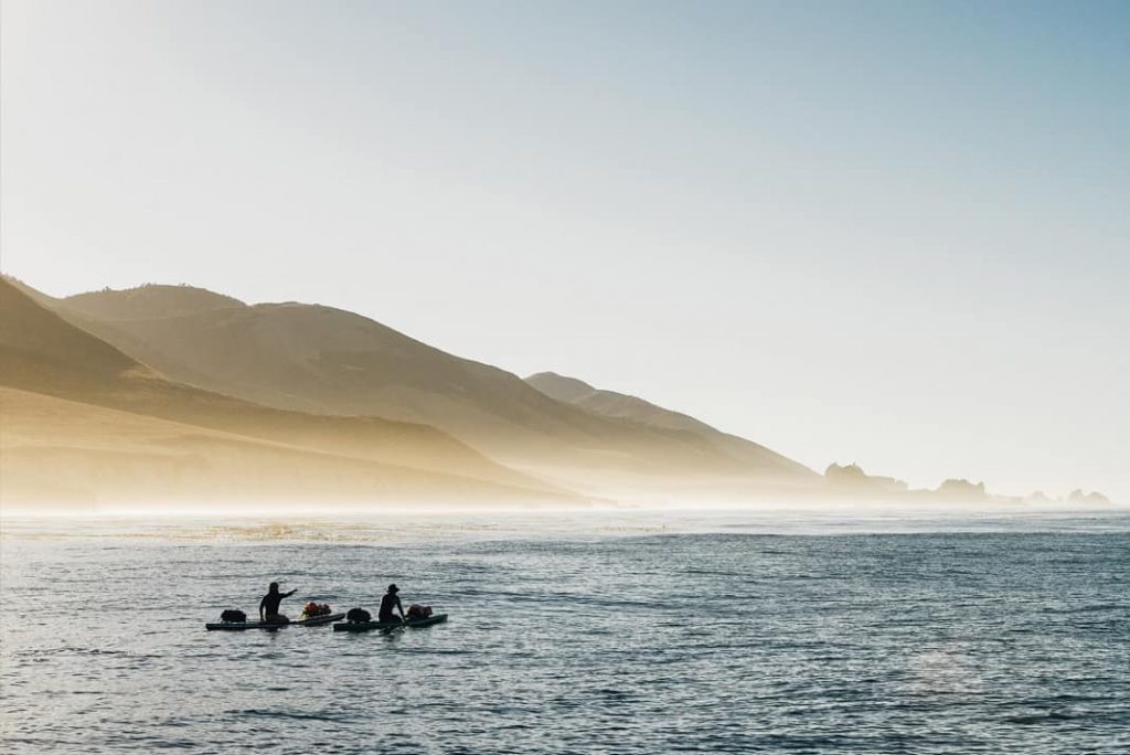 How The Higginbotham brothers paddled the West Coast by hand, 20 miles a day. | Photo: Courtesy Ryan and Casey Higginbotham