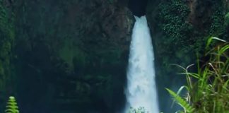 Big Banana waterfall