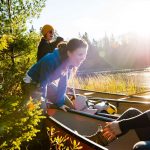 4 Best Canoe Seats For Comfort Paddlers enjoying comfortable canoe seats