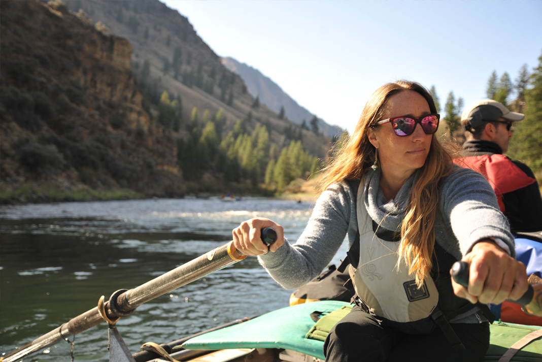 River guides like ARTA’s Billie Prosser are the voice of the canyon. | Photo: Virginia Marshall