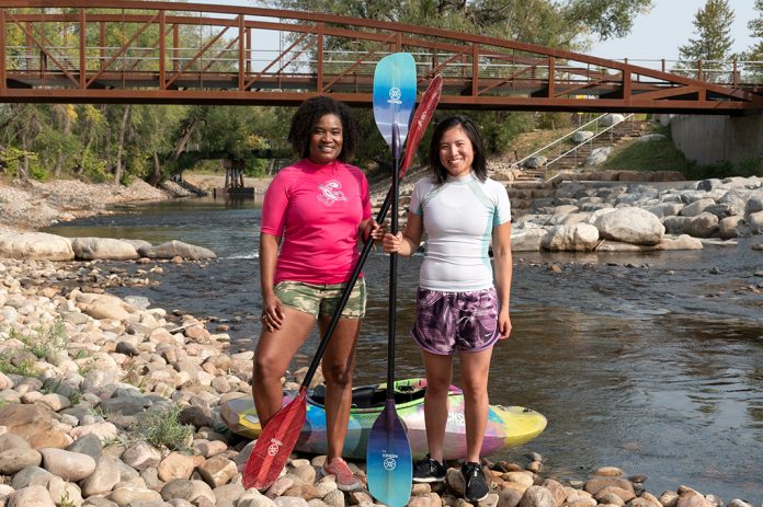 Diversify Whitewater co-founders Antoinette Lee Toscano and Lily Durkee. | Photo: Matthew J. Berrafato