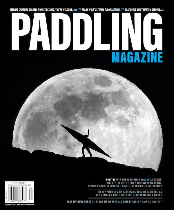 Cover of Paddling Magazine, Issue 62