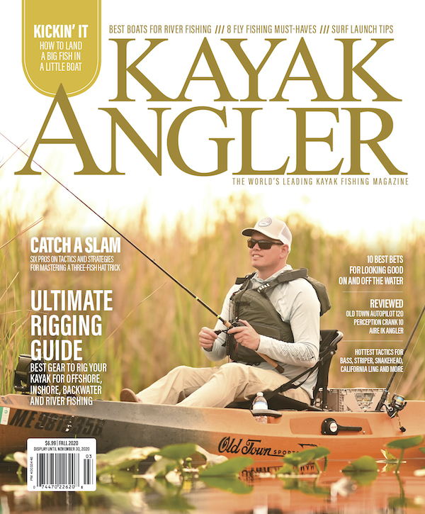 Cover of the Winter 2020 issue of Adventure Kayak Magazine